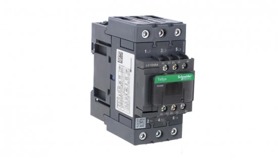 TeSys Deca Stycznik mocy 40A 3P 24V AC 1Z 1R (EVK) LC1D40AB7