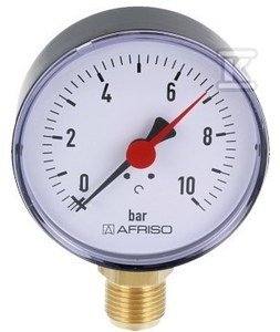 MANOMETR RF80 PIONOWY 1/2  0-10BAR