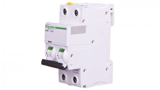 Wyłącznik nadprądowy 2P C 25A 6kA AC iC60N-C25-2 Acti9 A9F04225