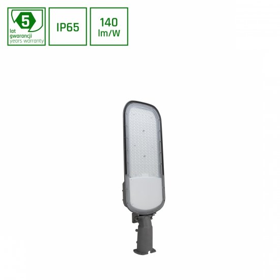 STREETOS 2 ULICZNA 150W NW 230V 145/75st IP65 IK09 675x218x124mm SZARY CZUJNIK ZMIERZCHU 5 LAT GW.