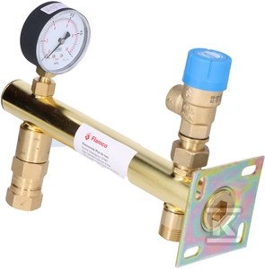 Konsola FLEXCONSOLE, przyłącza GW 3/4 cala, biała