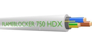 Przewód instalacyjny FLAMEBLOCKER 750 DCA HDXżo 5x1,5 RE