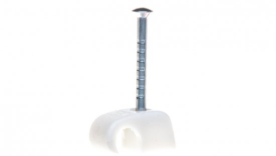 Uchwyt do kabli /4-7mm/ z gwoździem 2x25mm 2025 25 LGR 2228629 /100szt./