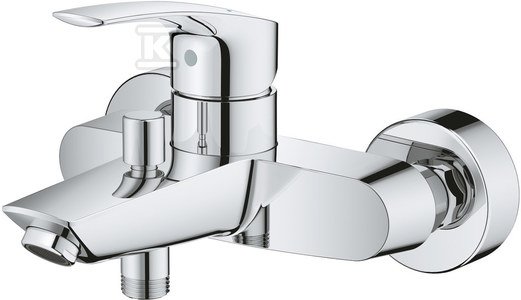 Bateria wannowa Grohe Eurosmart jednouchwytowa, chrom