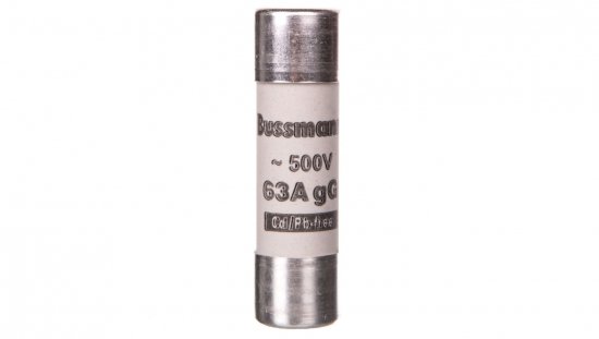 Wkładka bezpiecznikowa cylindryczna 14x51mm 63A gL/gG 500V C14G63
