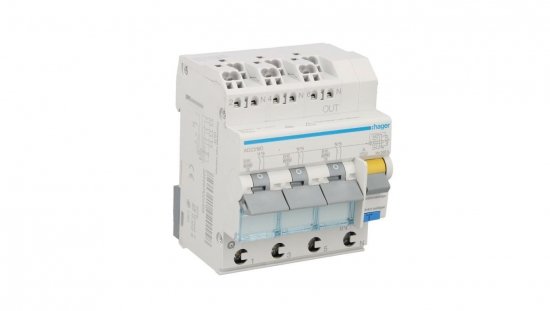 Wyłącznik różnicowo-nadprądowy RCBO 3x1P+N B16A 0,03A Typ A 6kA RCBO ADZ316D