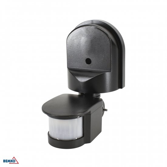 CZUJNIK RUCHU 1200W 180* CZARNY