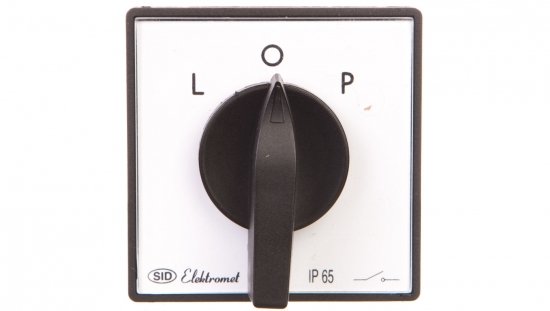 Łącznik krzywkowy L-0-P 3P 63A IP65 ŁUK 63-42 916327