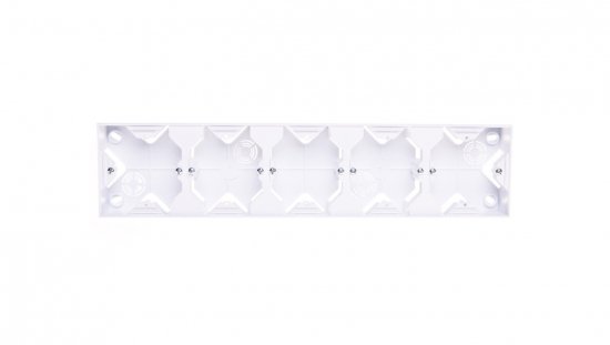 AS Puszka natynkowa pięciokrotna biała PNP-5G/00