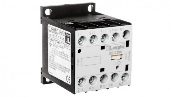 Stycznik mocy 3P 12A 5,7kW przy 400VAC AC3, cewka 230VAC 50/60Hz, 1Z 0R 11BG1210A230