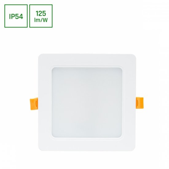 DURE 3 DOWNLIGHT 12W NW 230V 110st IP54 IK06       145x145x34 BIAŁY kwadratowa zasilacz zintegrowany