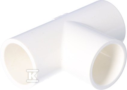 TRÓJNIK RÓWNOPRZELOTOWY KW/KW/KW PVC 3