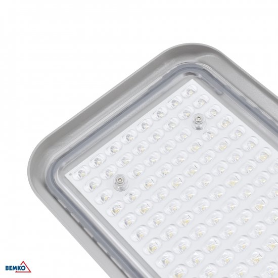 OPRAWA ULICZNA LED JAZMIN 100W 4000K 13500LM IP65 JASNOSZARA CZ. ZMIERZCHU