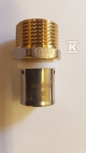 ZŁĄCZKA ZAPRASOWYWANA GZ 40MM X 1 1/4