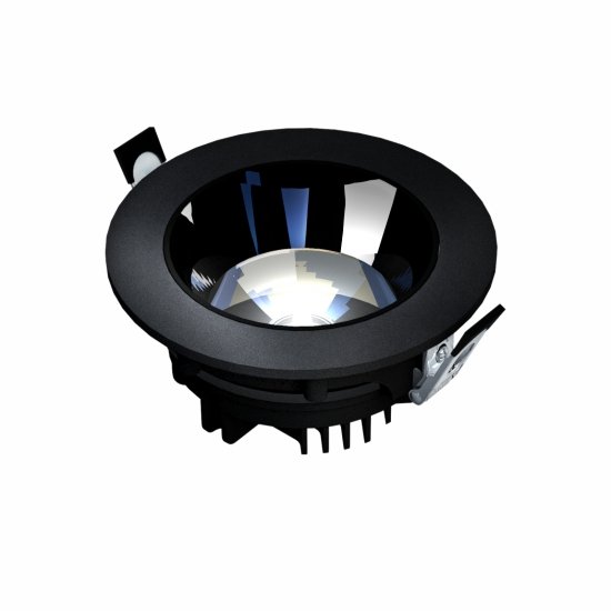 MIRROR - Model L - oprawa podtynkowa, 20W, 30°, 160x70 mm, kolor czarny