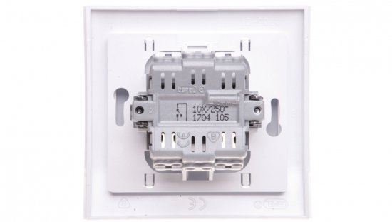 KIER Przycisk /dzwonek/ biały ŁP-6W/00