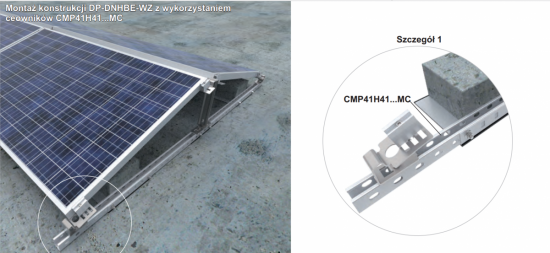 Ceownik montażowy CMP41H41/3MC 851132