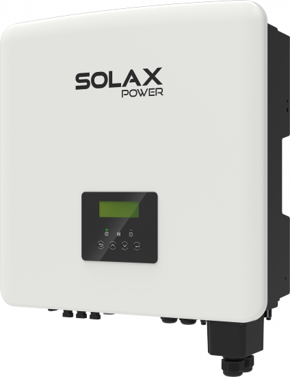Falownik hybrydowy SOLAX X3-HYBRID-8.0 G4 maks. 8.8 KVA wyjście AC, 2 MPPT, w zestawie moduł komunikacyjny, wyłącznik DC i przekładniki CT, wejście 16A, kompatybilny z baterią Tripple Power