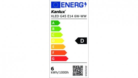 Żarówka LED E14 XLED G45 E14 6W-WW-M 810lm 2700K barwa ciepła 29628