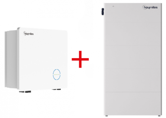 HOYMILES Zestaw: Inwerter hybrydowy HYS-3.6LV-EUG1+Zestaw bateria LB-5S-G1 5.12kWh
