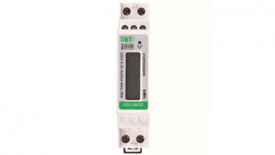 Licznik energii elektrycznej LCD 1-fazowy 45A 230V SDM120D MID