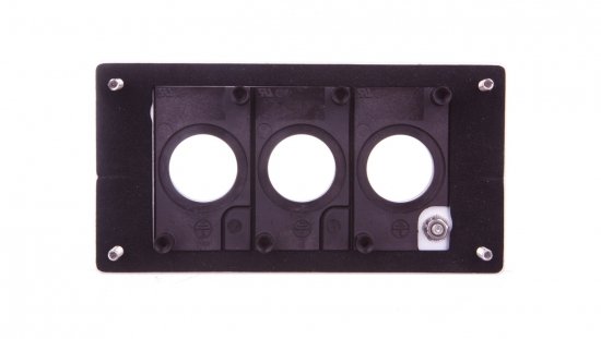 Płyta czołowa do montażu podtynkowego 3-otwory 22mm M22-E3 216544