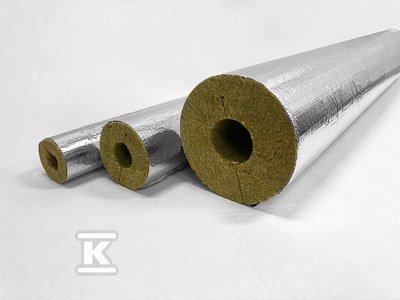 SteinWolle ALU - otulina izolacyjna z wełny skalnej o grubości 30mm [030x89 ] /1m/ MFSR-30X089