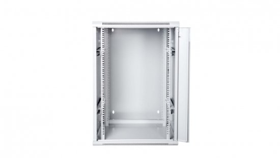 Szafa krosowa wisząca dzielona 19 cali 15U 600x769x600 szara DN-WD19 15U/600