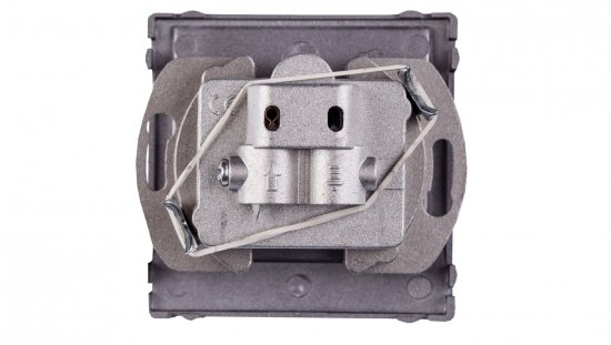 Simon Basic Gniazdo antenowe RD/TV końcowe separowane stal inox BMZAR1/1.01/21