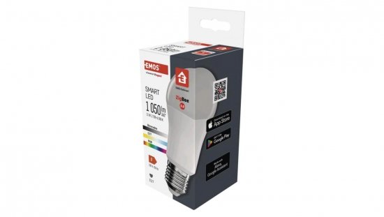 GoSmart Żarówka LED A60 E27 11W 1050lm RGB ściemnialna Zigbee 2 lata gwarancji ZQZ515R