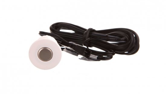 Włącznik dotykowy ściemnialny 12V 24W, biały, fi 22 x 16mm, na otwór fi18