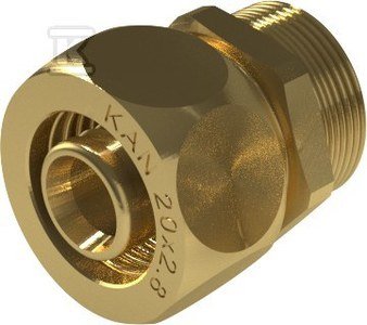 Złączka mosiężna skręcana GZ ultraLINE - 20 G1/2 2510045002