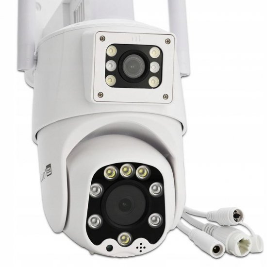 Kamera IP Orllo TZ8 Dual 4MP+4MP 4G SIM LTE Wi-Fi
