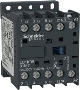 STYCZ.TESYS K AC3 12A 3P 1NC 230VAC