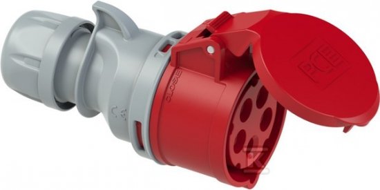 Gniazdo przenośne TURBO TWIST 16A 3P+Z+N 400V 50/60Hz 6h IP44 bezśrubowe