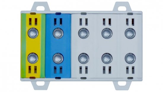 Listwa zaciskowa pięciopolowa 5x50 mm2 (3P+N+PE ) GEP-00108