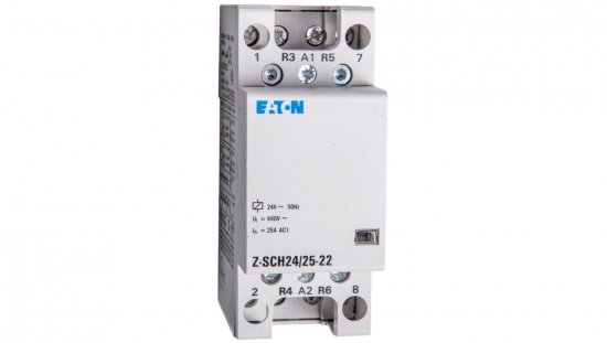 Stycznik modułowy 25A 2Z 2R 24V AC Z-SCH24/25-22 248850