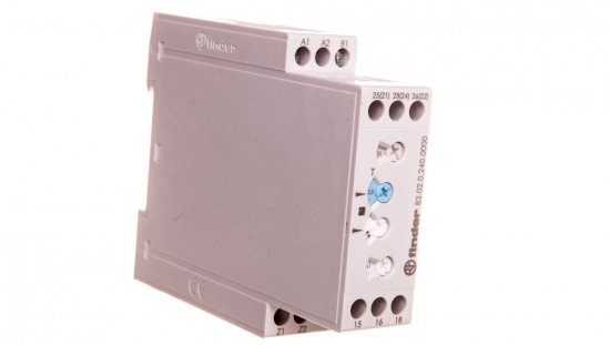 Przekaźnik czasowy wielofunkcyjny 2 P 12A 24…240V AC/DC AI, DI, GI, SW, BE, CE, DE, WD, 83.02.0.240.0000