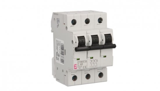Wyłącznik nadprądowy 3P C 40A 10kA AC ETIMAT10 002135720