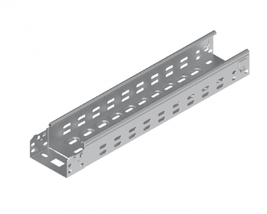 Korytko kablowe perforowane 50x60 grubość 0,7 mm KFL50H60/3MC /3m/ 1610235