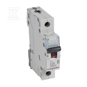 Wyłącznik nadprądowy S 301 1P C 25A 6000A TX3 403436