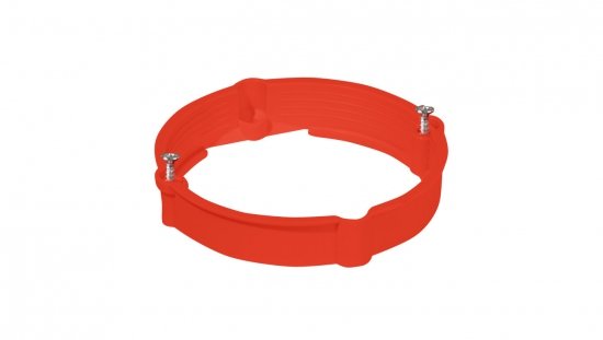 Pierścień dystansowy PK-60 12mm z wkrętami czerwony IP20 028402-01