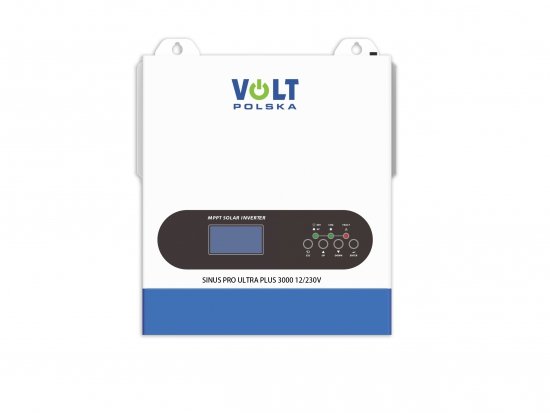 Inwerter solarny SINUS PRO ULTRA PLUS 3000 12/230V (1500/3000W) + 100A MPPT (30-500V)