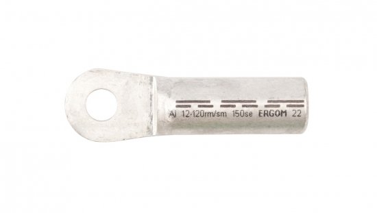 Końcówka oczkowa aluminiowa szczelna KRA 120/12 E12KA-01010102500