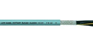 Przewód sterowniczy OLFLEX CLASSIC 115 CY 2x0,75 żyły czarne numerowane 500V ekranowany bęben 1136802