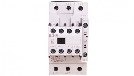 Stycznik mocy 40A 3P 24-27V DC 2Z 2R DILM40-22(RDC24) 277812