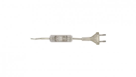 Sznur przyłączeniowy z wyłącznikiem SP/W-190cm bezbarwny SP/W-190/2X0,5/-BZB YNS10000498