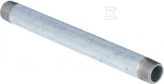 Sztucer stalowy ocynkowany 1/2 dł. 1.50m dwustronnie gwintowany .1500.04V 70