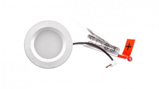 Oprawa punktowa LED 1W IMBER LED CW 12DC 40lm 6500K barwa zimna okrągła Ø3 IP65 biały 23521