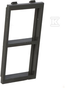 ADAPTER 2 MODUŁY 45X45MM POZIOMO GRAF.